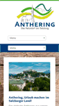 Mobile Screenshot of anthering-info.at